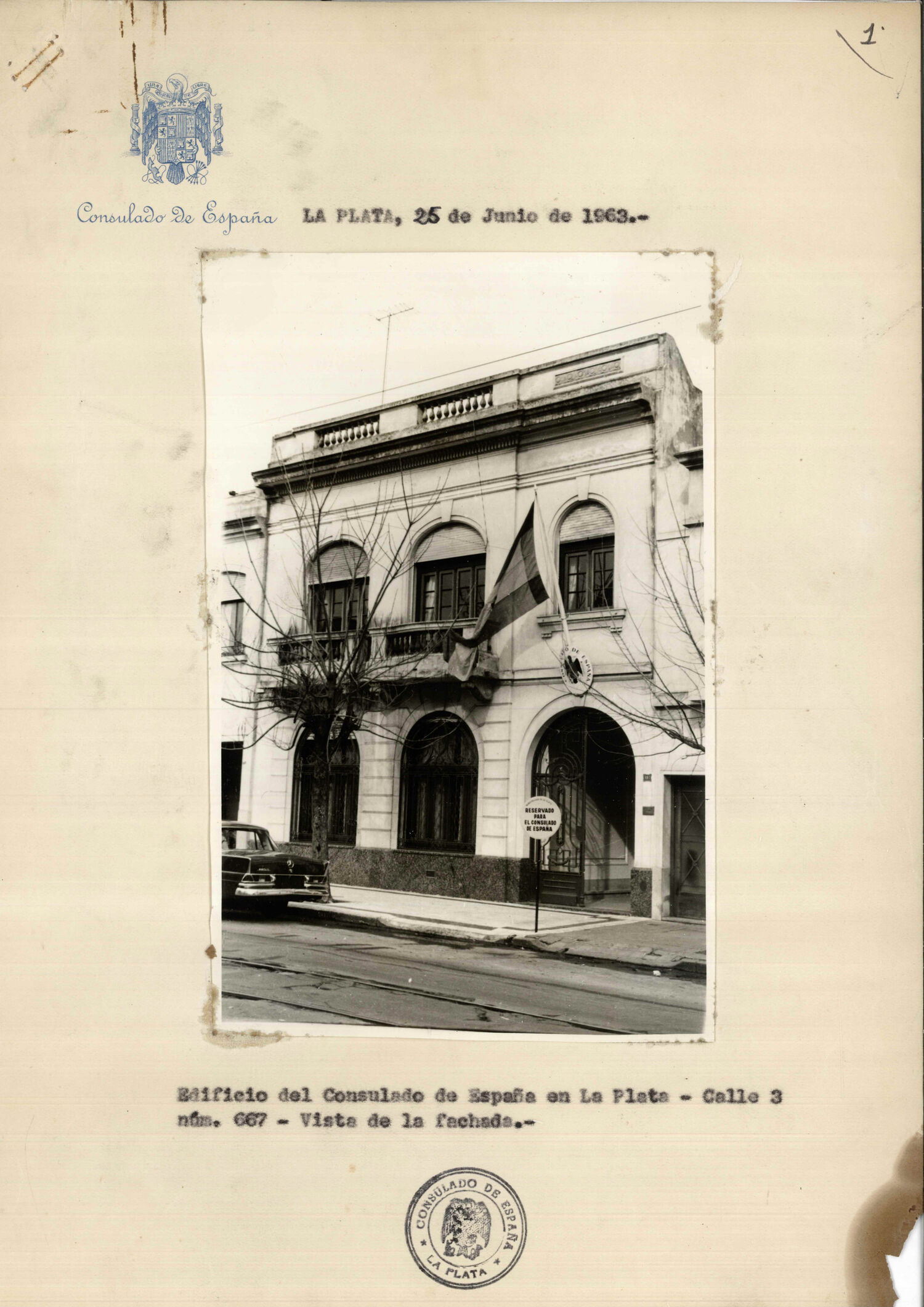 El Consulado de España en La Plata (1)