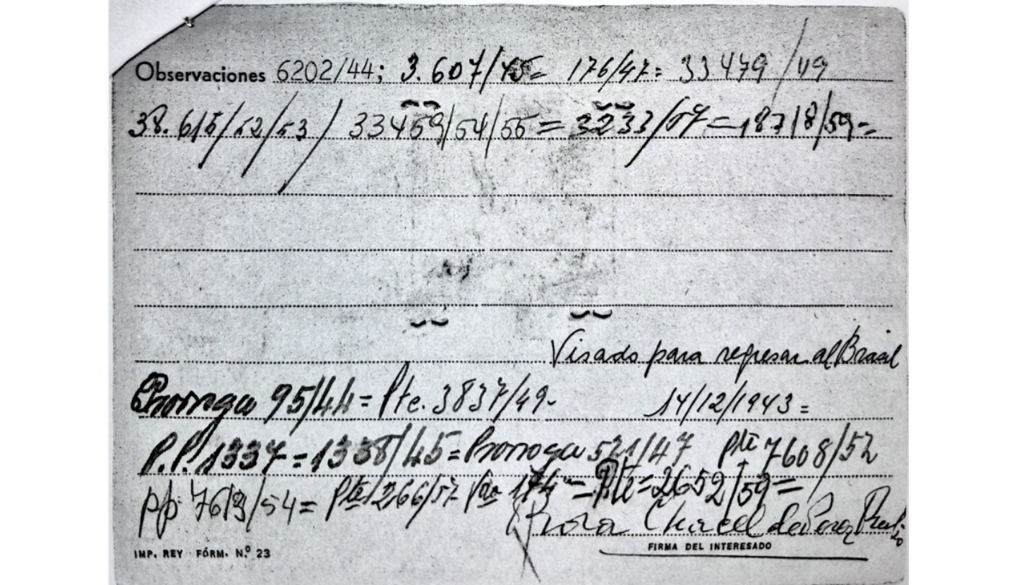 Trasera de Rosa Chacel Arimón