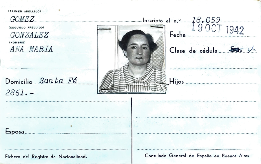 Frontal de Maruja Mallo Gómez González