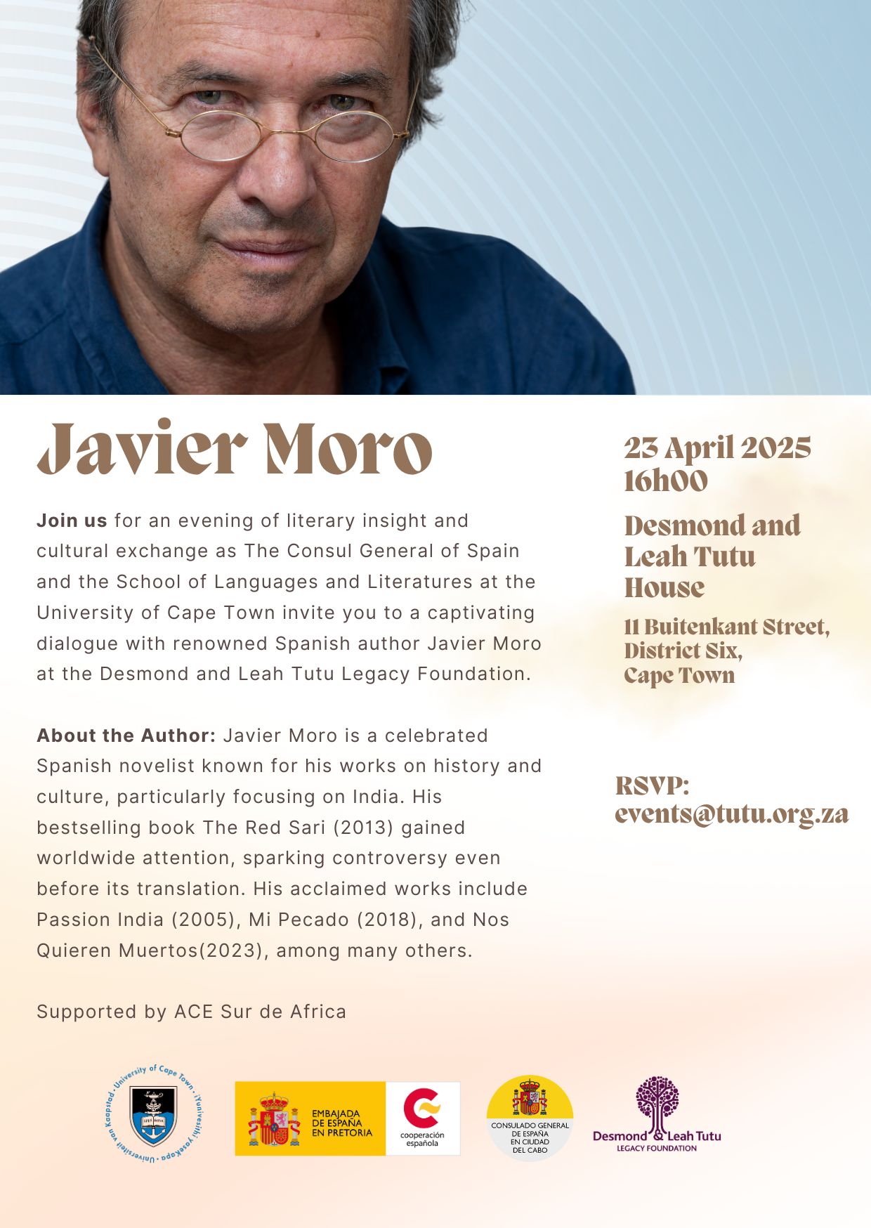 2025-04-23 invite Javier Moro D.Tutu event v2 bio.jpg