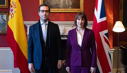 Carlos Cuerpo visits London