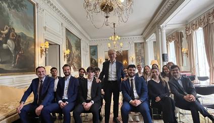 Visit from the Oxford Diplomatic Society