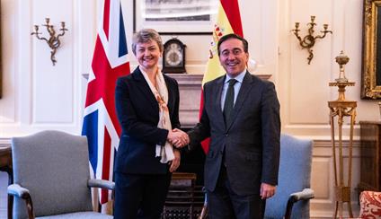Albares visited London to further strengthen ties with the United Kingdom