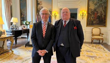 A meeting with Lord Pickles, UK Special Envoy for post-Holocaust Affairs