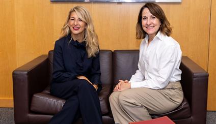 Yolanda Diaz visits London