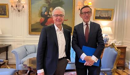 Meeting with the Foreign Minister of Jersey