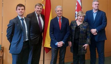 The Ambassador meets with the Foreign Affairs Committee of the House of Commons