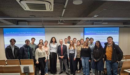 The Ambassador visits University College London