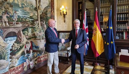 Meeting with the Minister of Foreign and Constitutional Affairs of Guernsey