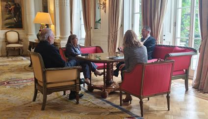 Meeting with the Director of INDRA for the United Kingdom and Ireland