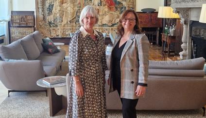 The Ambassador of Spain receives the Vice President for Europe of British Petroleum
