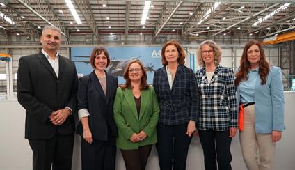 The Ambassador visited the Airbus facilities in Filton