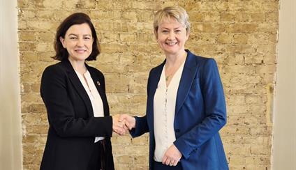 Ms. Eva Granados, Spanish Secretary of State for International Cooperation attended the Global Partnership Conference held in London