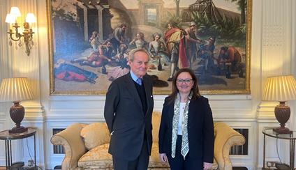 A meeting with the Duke of Wellington