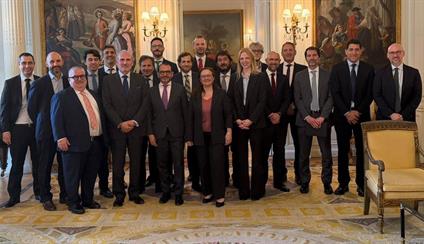 A meeting with Spanish transport and infrastructure companies with interests in the United Kingdom