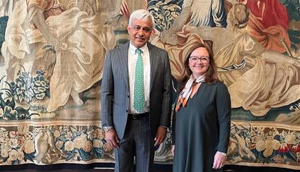 A meeting with the CEO of Santander UK