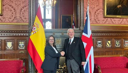 A meeting with the Speaker of the House of Commons