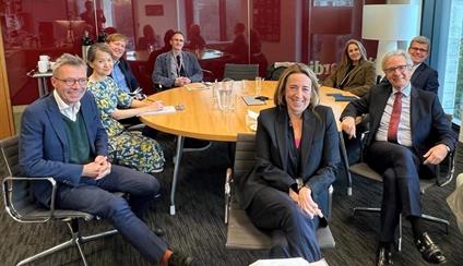 Visit to The Guardian