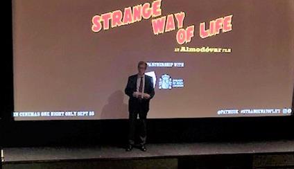 Almodóvar returns with a medium length film, Strange Way of Life