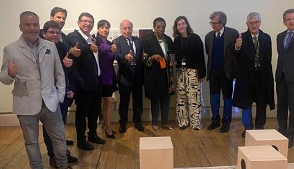 The Spanish-Peruvian pavilion at the London Design Biennale