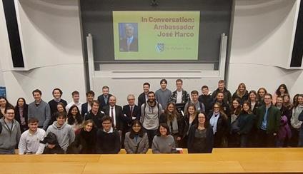 Visit to Exeter University