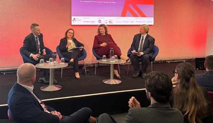 The Ambassador of Spain participated in the panel “Europe: Trading with the EU again”