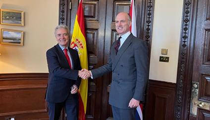 The Ambassador meets with the “Minister of State for Europe”