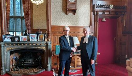 Meeting with the Speaker of the House of Lords