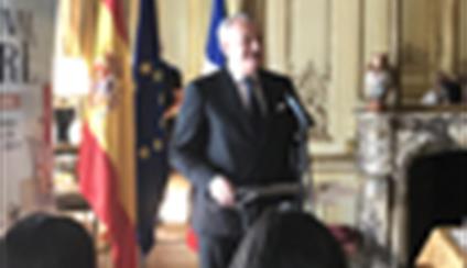 Rueda de prensa en la Embajada de España en París. Presentación del Festival del Loira