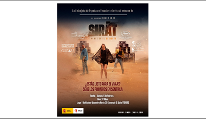 Estreno de la película española Sirât en Ecuador 