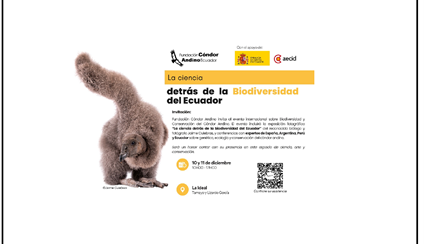 Exposición fotográfica y jornadas científicas sobre conservación de fauna andina: “La ciencia detrás de la biodiversidad del Ecuador”