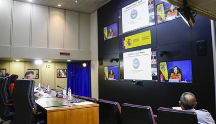 Spanish Minister and U.S. Secretary of Defense participate in the Ministerial Meeting of the Contact Group for the Defense of Ukraine