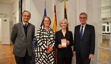 Dr. Janis Tomlinson Decorated as Officer of the Order of Queen Isabella I