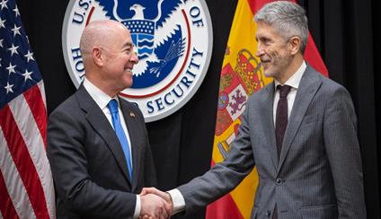 Spanish Minister for Home Affairs strengthens security cooperation with the United States in Washington