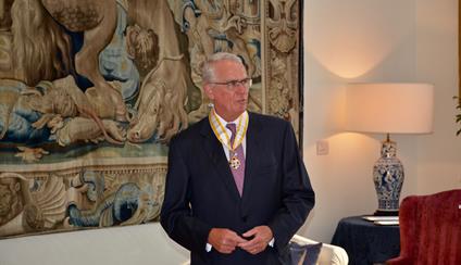 Ambassador Francis Rooney Decorated as Commander of the Order of Queen Isabella I