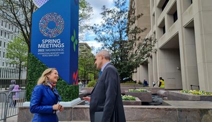 Vice President Nadia Calviño Chairs the IMF