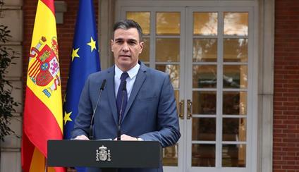 Institutional Statement by President Sánchez on the Ukraine-Russia crisis
