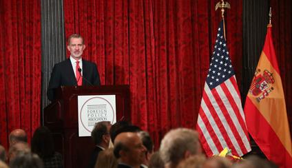 H.M. the King travels to New York