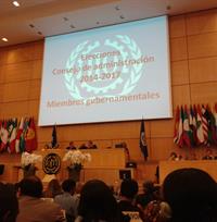 Elecciones de los miembros del Consejo de Administración para el periodo 2014-2017 durante la 103ª Conferencia Internacional del