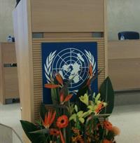 Secretario0 de Estado de Asuntos Exteriores D. Gonzalo de Benito en ONU Ginebra