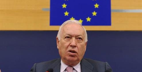 23/03/2012. El ministro García-Margallo en el Consejo de Asuntos Exteriores. (Foto de archivo)
