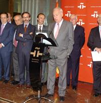01/02/2012. El ministro García-Margallo en la toma de posesión del director del Instituto Cervantes. Foto Maec