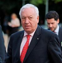 El ministro García-Margallo a su llegada al  Encuentro del Grupo de Reflexión en Varsovia. Foto EFE