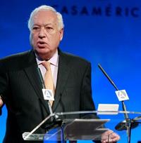 El ministro García-Margallo en la inauguración Seminario sobre Marca España. Foto EFE