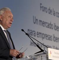 El ministro García-Margallo en el Foro de la Comunicación en Jerez de la Frontera. Foto Maec