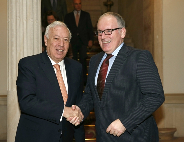 El ministro José Manuel García Margallo durante la inauguración del Centro de Diálogo Interreligioso en Viena. Foto EFE