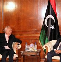 Mapa de Libia. Imagen Maec