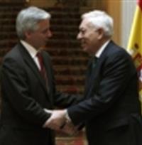 García-Margallo con el videpresidente de Bolivia