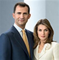 S.M. el Rey Felipe VI y la Reina Leticia