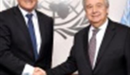 El Secretario de Estado de Asuntos Exteriores visita Naciones Unidas